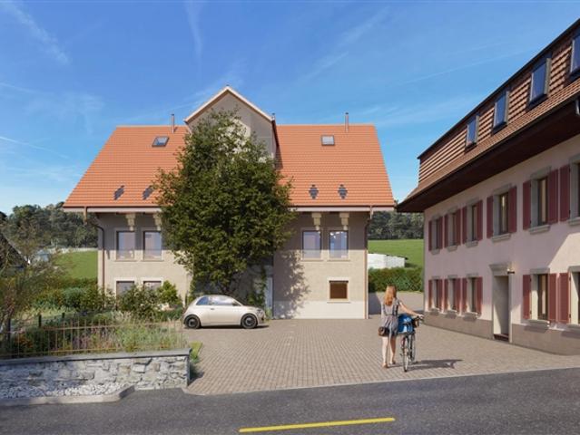 Außergewöhnliches 3,5 Zimmer Duplex mit Empore und Loggia