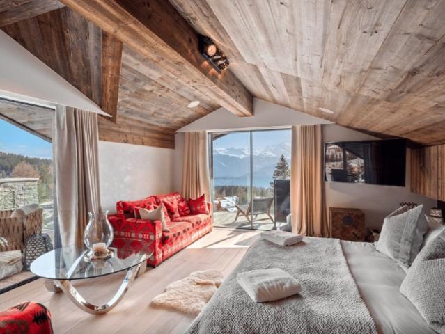 Außergewöhnliches Chalet mit 1.788 m² in Crans Montana