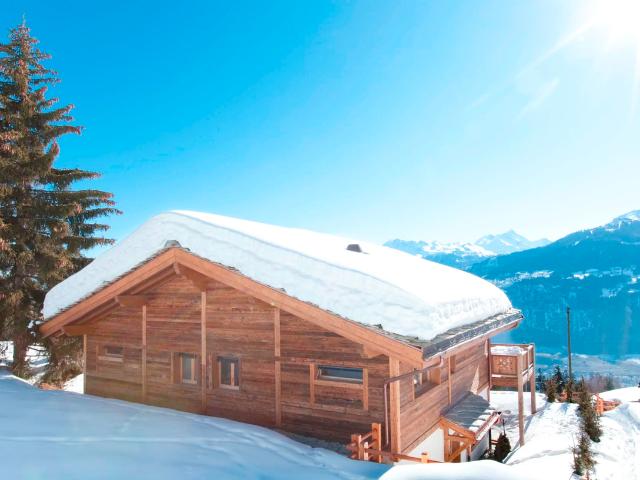 Ausgezeichnetes Chalet, das als Zweitwohnsitz gebaut wurde