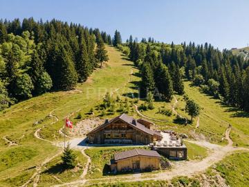 Außergewöhnliches Chalet in den Höhen von Megève