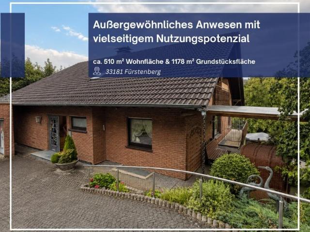 Außergewöhnliches Anwesen mit vielseitigem Nutzungspotenzial