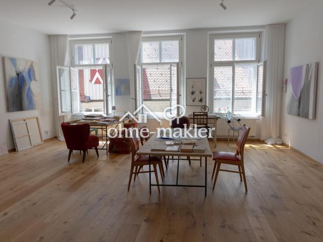 Außergewöhnliches Atelier Loft auf der Lindauer Insel – Wohnen und Arbeiten in historischem Ambiente