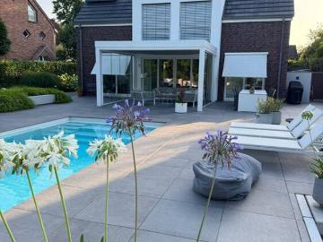 Außergewöhnliches Einfamilienhaus auf Erbpachtgrundstück mit Pool und Saunahaus in Münster Gievenbeck