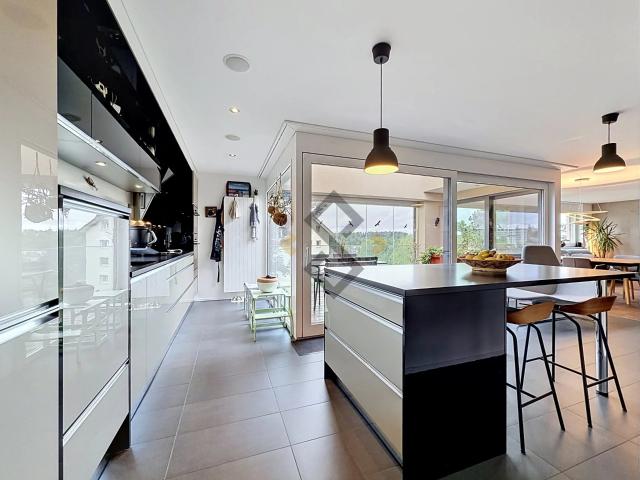 Außergewöhnliches Familienpenthouse von 140 m² in Fribourg