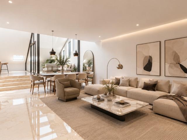 AUSSERHALB PLANENTWICKLUNG – Prächtiges Luxusduplex mit 6 Zimmern und Loggia – 189 m²