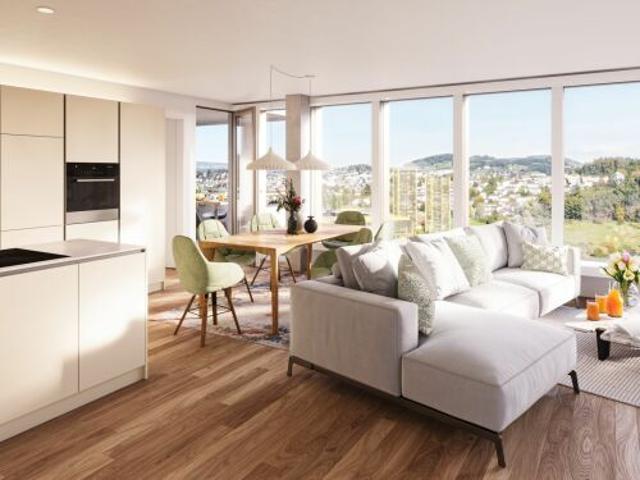 Aussichtsreiches Zuhause mit Stil in 6010 Kriens