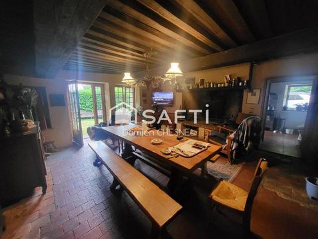 Authentique longère 270 m² DPE B – 7 chambres et vie de plain pied