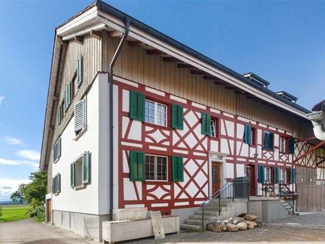 Authentisches Riegelhaus mit Gartenidylle