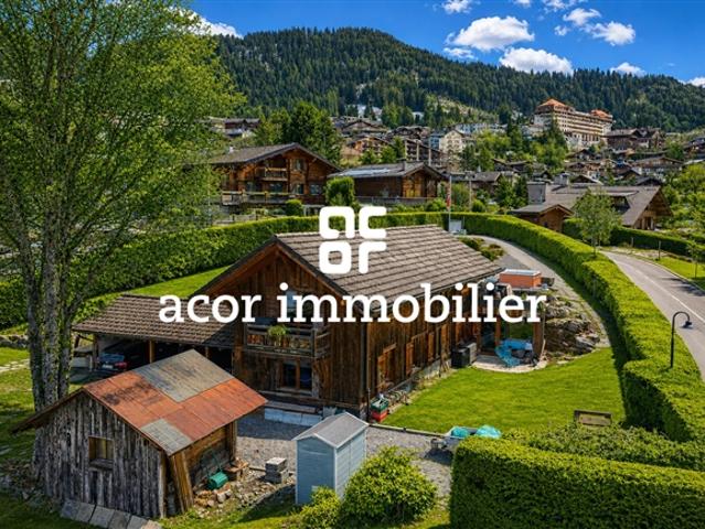 Authentisches und raffiniertes Chalet ideal gelegen im Zentrum von Villars