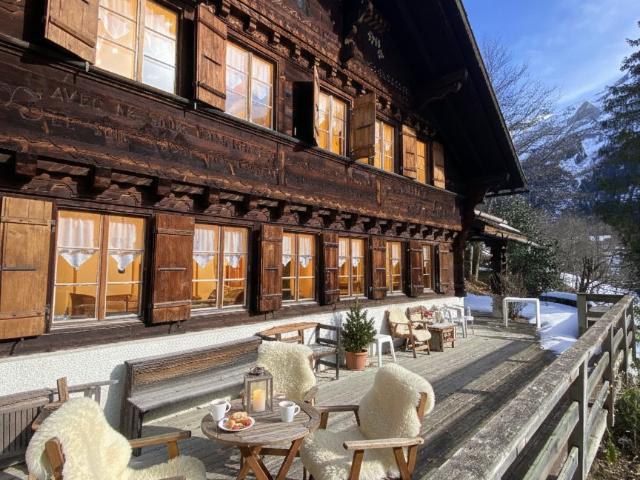 Authentisches 7 Zimmer Chalet in Les Diablerets
