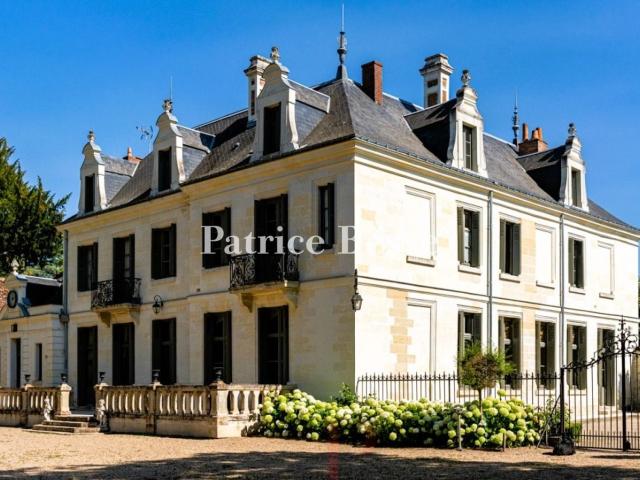 Aux portes de Tours, dans un parc de près de 3 ha avec pisci. 850m² Tours