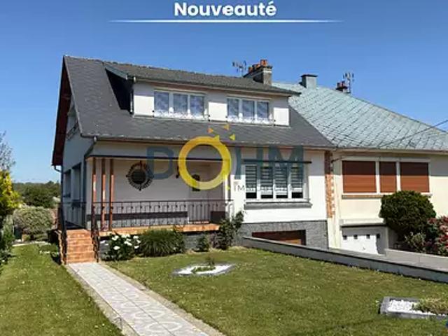 Auxi le Château 62390 Achat / Vente maison 5 pièces t5 jardin terrasse