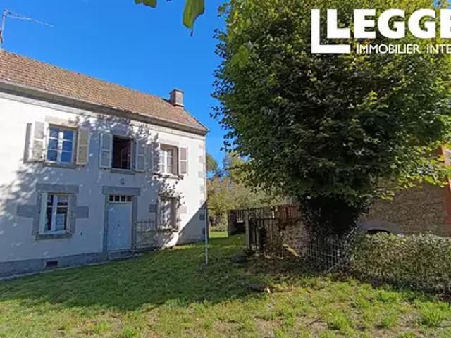 Auzances 23700 Achat / Vente maison 7 pièces t7 jardin terrasse