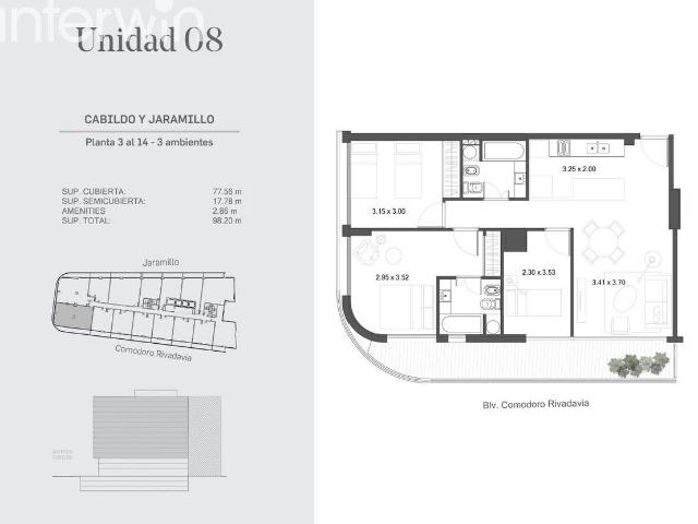 AV. CABILDO Y JARAMILLO UNIDAD 408