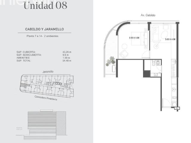 AV. CABILDO Y JARAMILLO UNIDAD 1108
