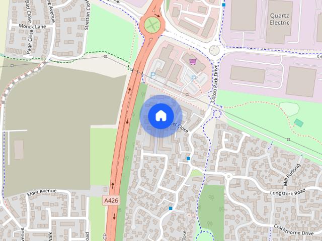 Avocet Close, Coton Park, Rugby, CV23