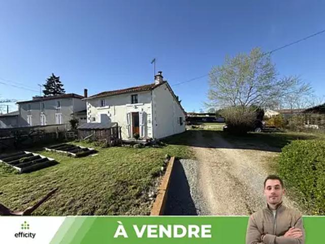 Availles Limouzine 86460 Achat / Vente maison 4 pièces t4 jardin terrasse