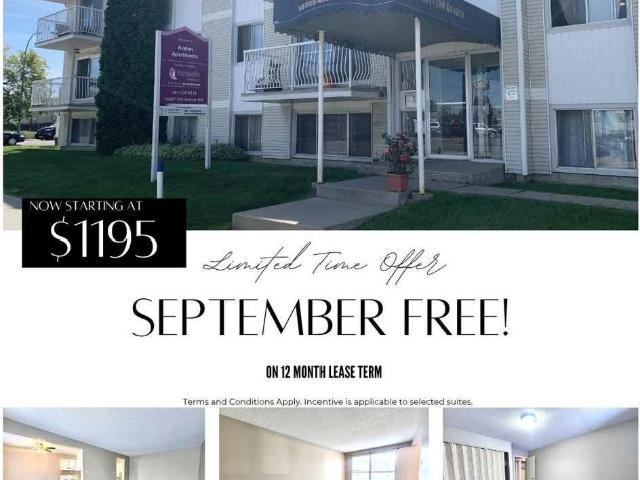 Avalon Apartments 2 Bedroom Apartment for Rent at 15607 100 Ave Nw, Edmonton, AB T5P 0K9 Glenwood