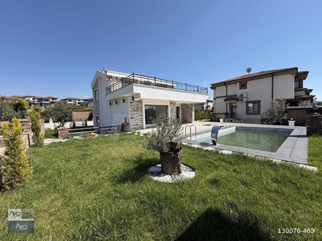 AVCI'DAN NARLI 650m2 ARSA HAVUZ OTOPARK DAĞ DENİZ MANZ 4+1 VİLLA