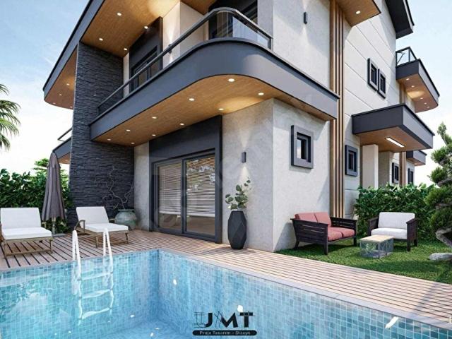 AVCI'DAN HAZIR 3+1 HAVUZLU TERASLI MÜSTAKİL VİLLA