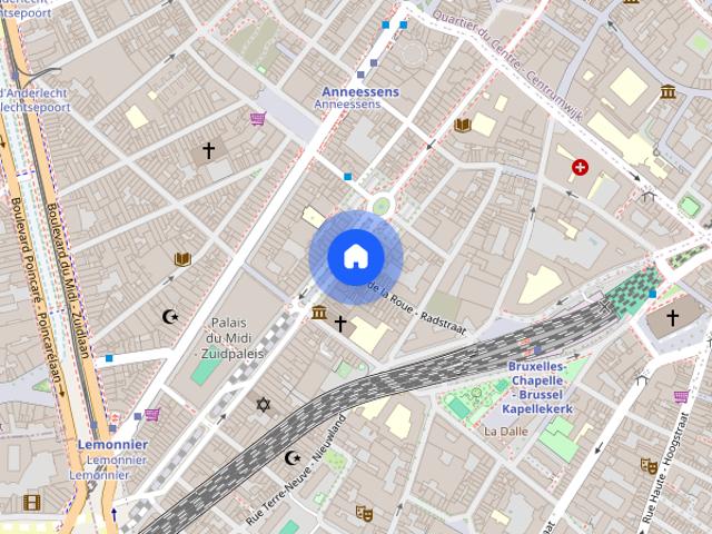 Avenue de Stalingrad, Brussels