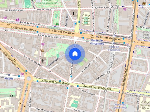 Avenue du Docteur Arnold Netter, Paris