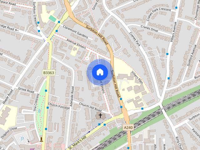 Avenue Elmers, Surbiton, KT6