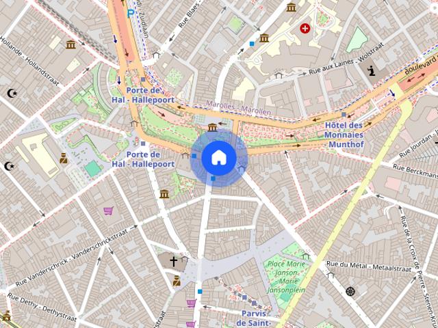 Avenue Henri Jaspar, Saint Gilles