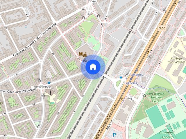 Avenue Henry Dunant, Evere