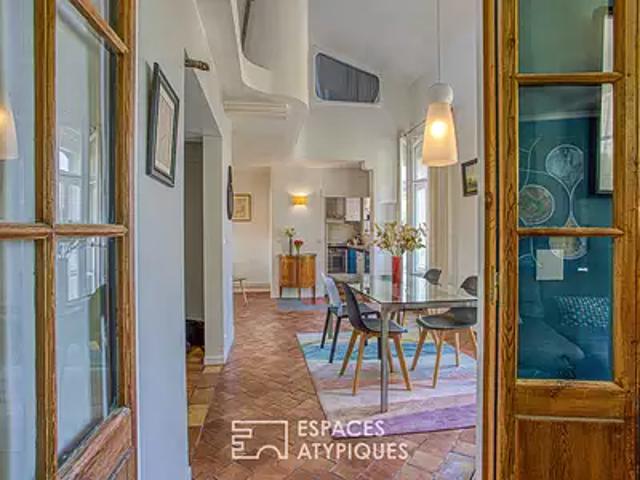 Avignon 84000 Achat / Vente appartement 3 pièces t3 au dernier étage cave