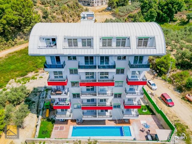 AVSALLAR'DA SATILIK LÜKS EŞYALI KAT MÜLKİYETLİ SATILIK 1+1