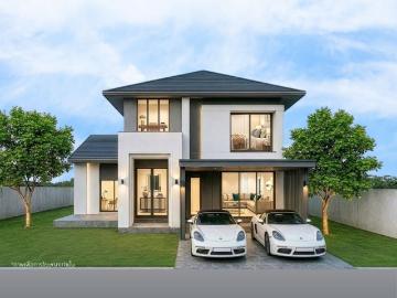 ย้ายเข้าอยู่ได้เลย บ้านเดี่ยวพื้นที่เยอะ 254 ตร.ม. ตอบโจทย์ครอบครัวใหญ่ ในสังคมคุณภาพ ถนนโครงการใหญ่ ใกล้โรงเรียนและโรงพยาบาลชั้นนำ
