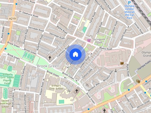 Aynhoe Road, Brook Green, London, W14