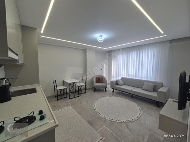 AYBARS'TAN ADALET MAHALLESİNDE SIFIR EŞYALI 1+1 KİRALIK APART