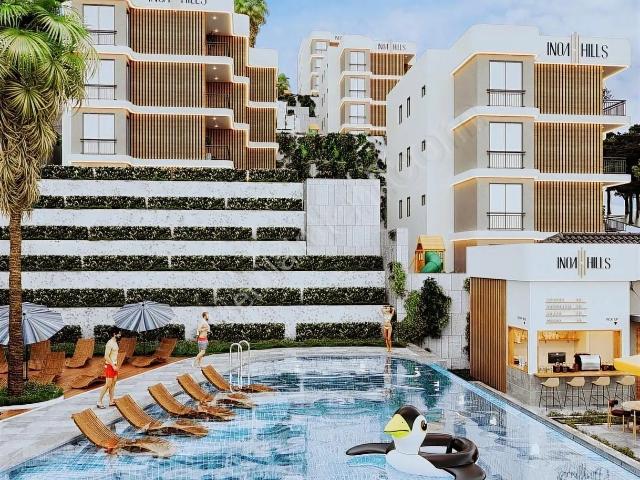 Aydın Didim Akbük'te Full Deniz Manzaralı 1+1 Satılık Daire