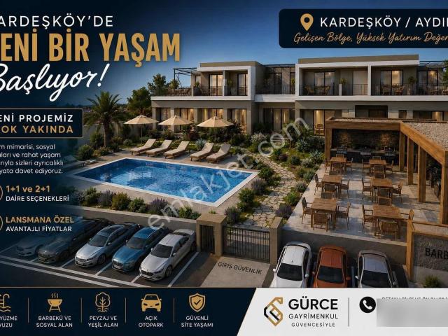 Aydın Efeler Kardeşköy Mahallesinde Satılık 1+1 Daire