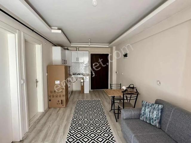 Aydın Efeler Orta Mahallede Eşyalı, Doğalgazlı Geniş 1+1