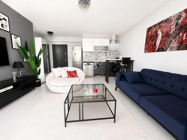 Aydınlı'da Güvenlikli Sitede 1+1 Kiralık Daire