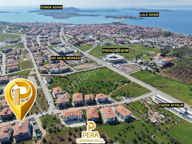 Ayvalık 150 Evlerde Doğalgazlı Kiralık 2+1 Bahçe Katı Daire