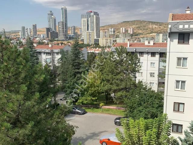 Çayyolu Konutkent 1 Oyak Sitesinde Kiralık Önü Açık Eskişehir Yolu Manzaralı Geniş 3+1