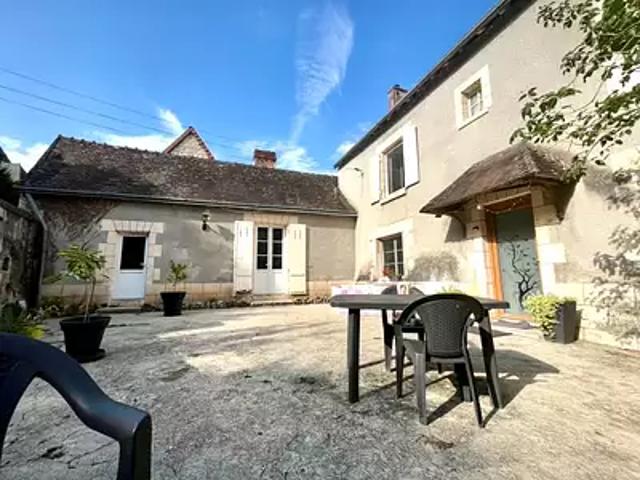 Azay le Ferron 36290 Achat / Vente maison 6 pièces t6 au dernier étage cave