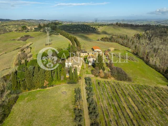Azienda Agricola di Prestigio di 141 ha con Vigneti DOCG e B. 2541m² Certaldo