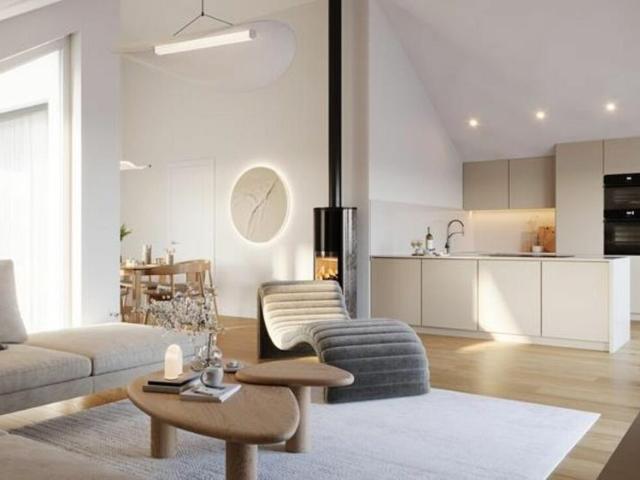 B12 3.5 Zi. Wohnung mit 97.1 m2 und gut besonntem Balkon