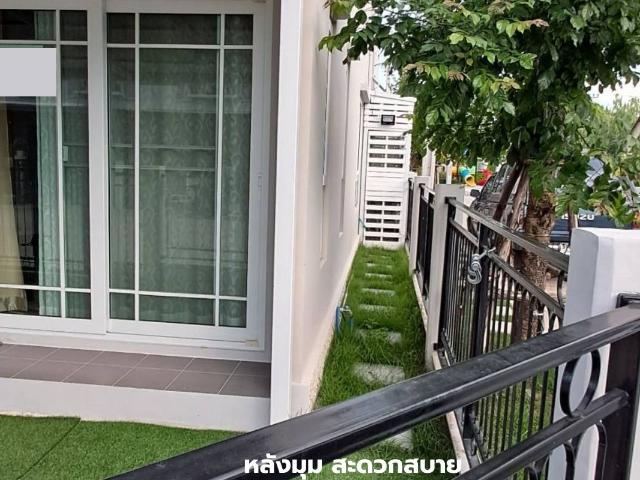 บ้านเช่าหลังมุม ใหม่ ใหญ่ สวย ใกล้ MRT หลักสอง เข้าสาทรง่าย | M Life บางแค–สาทร