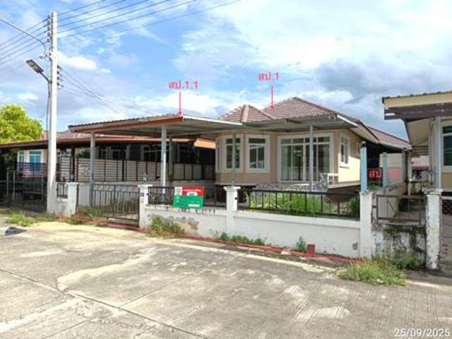 บ้านเดี่ยว 52.5 ตร.วา พิชชาพร 5 สูงเนิน สูงเนิน นครราชสีมา 1.5M
