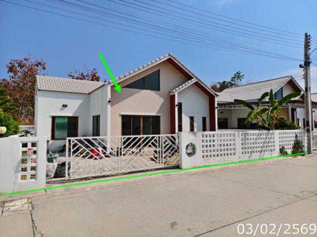 บ้านเดี่ยว 52.1 ตร.วา บ้านแคร์คุณ นิคมพัฒนา ระยอง 2.8M