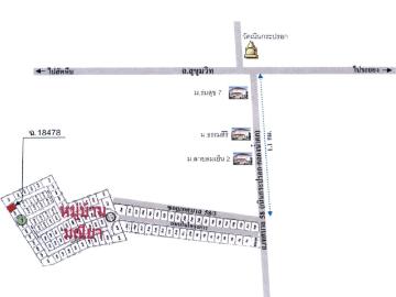 บ้านเดี่ยว 63 ตร.วา มณียา อำเภอบ้านฉาง ระยอง 2.8M