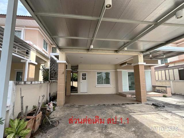 บ้านเดี่ยว 60 ตร.วา ศรีเทพไทย พาร์ควิลล์ บางปะกง ฉะเชิงเทรา 3.3M