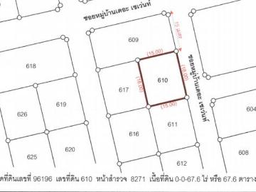 บ้านเดี่ยว 67.6 ตร.วา เดอะเซเว่นท์ อำเภอเมืองตรัง ตรัง 4M