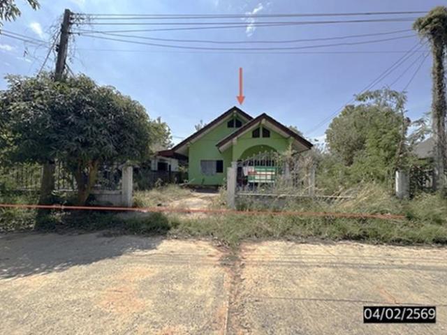 บ้านเดี่ยว 65 ตร.วา บรบือ มหาสารคาม 1.3M